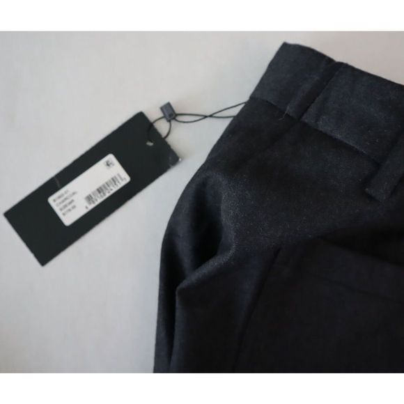 Men's Store Bloomingdale's Sz 38R Gray Wool Stretch Flannel 5-Pocket Pants $178 - Picture 3 of 8